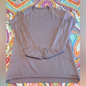 Lululemon Swiftly Tech Long Sleeve Purple Ash Size 10 Running Top